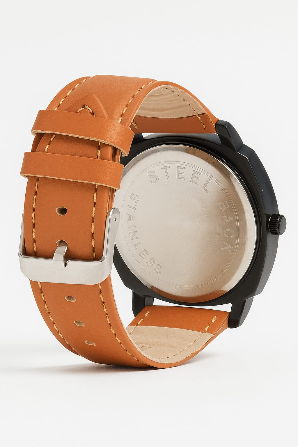 Watch For Men Attractive Dial Leather Strap Water Resistant